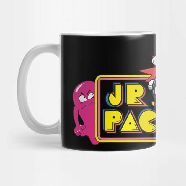 Jr. Pac Man Logo by RoswellWitness